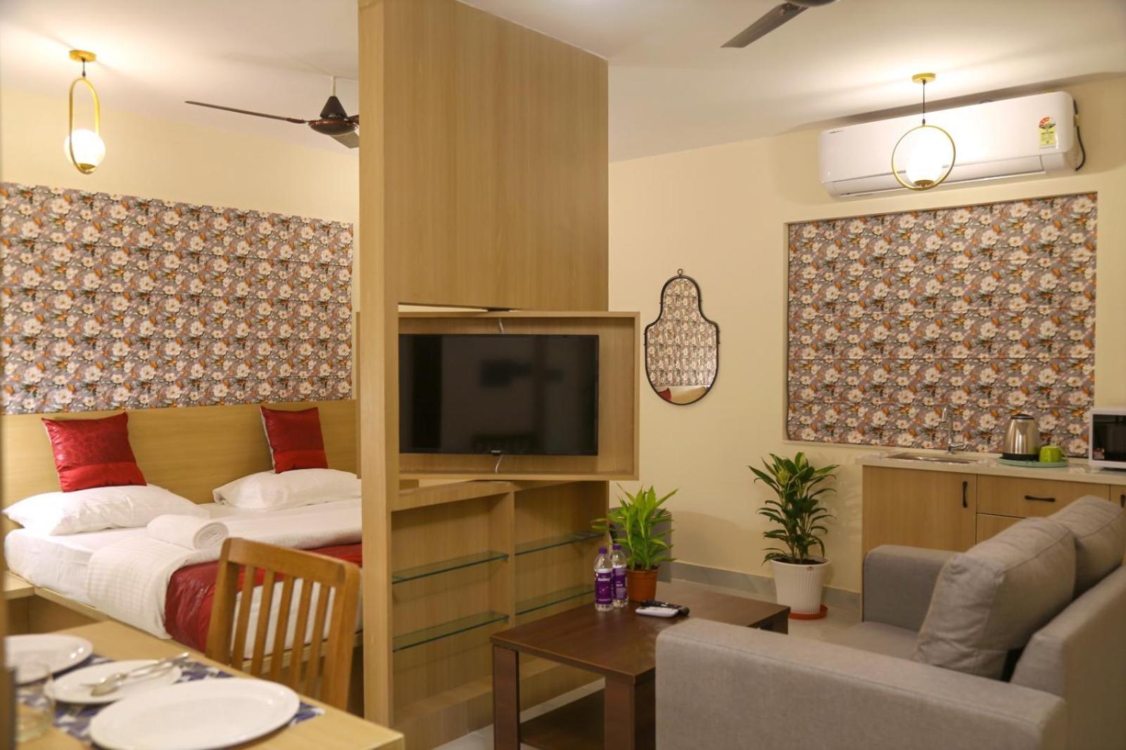 Lumis Studio Apartment Хидерабад Екстериор снимка